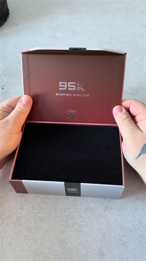 Stephen ‘The Bullet’ Bunting 95k🎯 Free dart counter month code in the video! #target #darts #stephenbunting