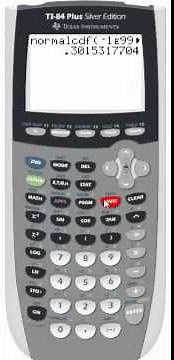 Inverse Norm on the TI 84 video