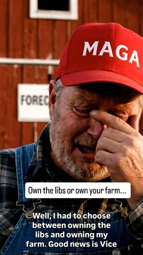 Own the libs or own your farm #maga #trump #argentina #bailout #economics #farm #farmer #racism #immigrants #farm #midwest #conservatives #republican | Rob Rash