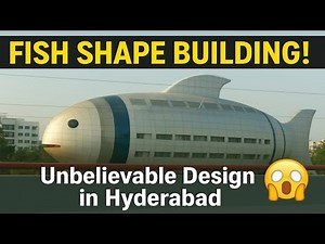 "Fish Shape Building Hyderabad 🐟 | India’s Most Unique Architecture"
