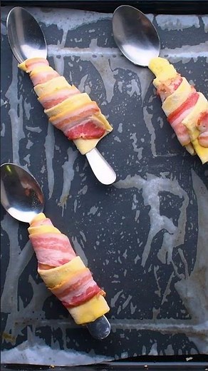 Start your day the savory way with these bacon breakfast pastries 🌞🥓