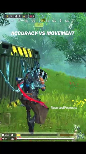 Accuracy VS Movement in codm Alcatraz #codm #callofdutymobile