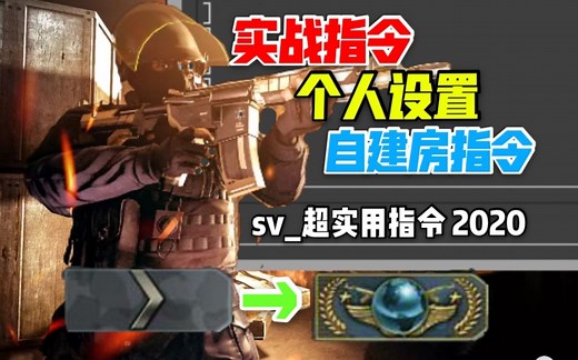 【CSGO】干货必看！那些需求量超高的指令大全~