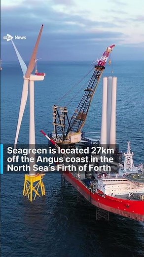 Scotland’s largest offshore wind farm now fully operational