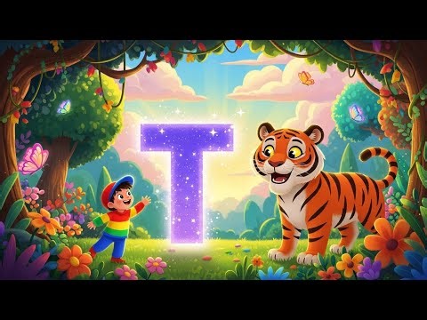 T for Tiger | Nursery Rhymes for Kids and Song