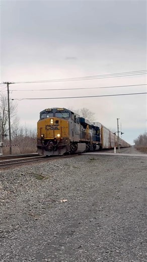 CSX M626 Selkirk Bound #railroad #train #railfan