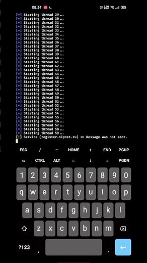 como fazer spam sms pelo termux #short