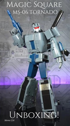 Decepticon Vortex I Magic Square MS-06 Masterpiece Scale Vortex Unboxing!
