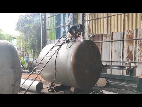 5KL SS Reactor Tank | MS Jacket Welding Work | Raj Fabricators #nandesari #reactors #fabrication