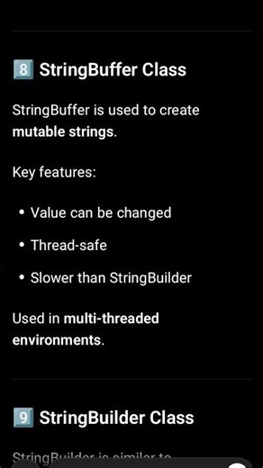 #java programming #Theory #Strings in java #part 5