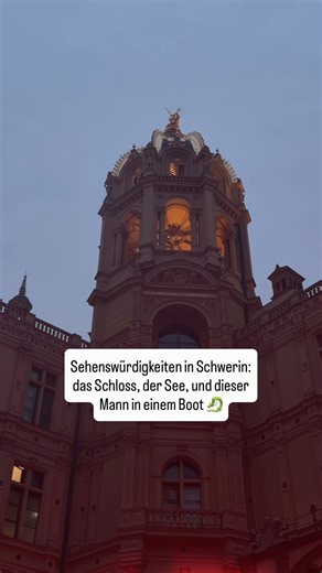 Schwerin: idyllisches Märchenschloss ✨ … und dann das 🐉