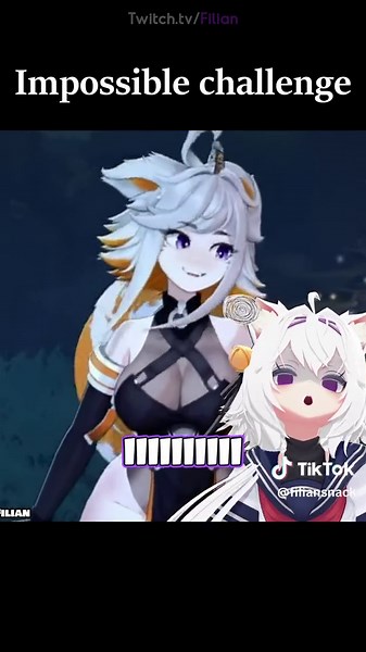 Filian's no staring challenge #filian #vtuber #envtuber