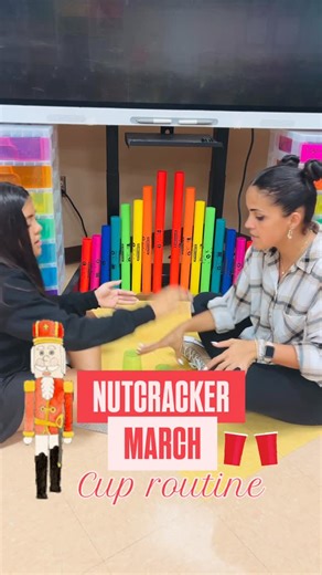 Music with Mrs. Jimenez 🎵 on Instagram: "What is Christmas without the Nutcracker?🎄 Can’t wait to try this next week with my 3-5 students! 🥰 Saw this from @mollieteachesmusic and I loved it! It can be done in a big circle with all your students passing the cups around or you can make it a partner activity. I definitely plan on modifying this for my younger students, too! I know they’ll enjoy it. Let me know if you’ll give this a try or if you’ve done it before 🤗"