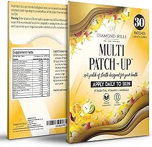 Diamond Hills Multi Patch-Up – 30ct Daily Patches – No Calories & Sugar Free