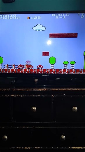 NES Super Mario Bros. Small with Fire Flower 3/10/25' Mario Day #idontownanycopyrights