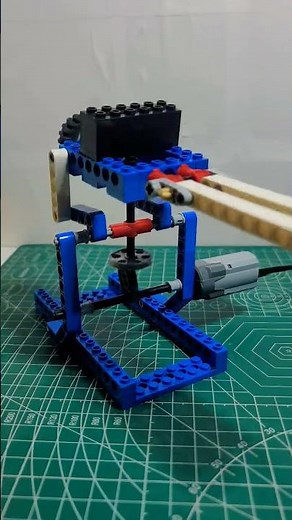 Satisfying LEGO Technic Mechanism in Action!
