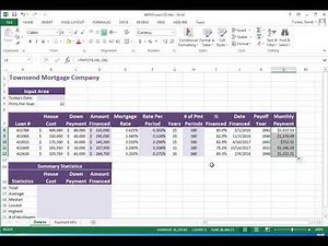 Excel Chapter 2 Hands-on Exercise 2 Part 1