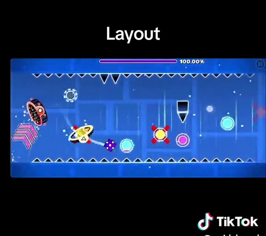 Geometry Dash Orbit Layout Showcase