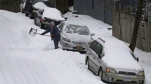 Here's what you should do when your car gets stuck in the snow