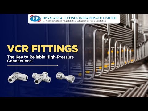 VCR Fittings – The Key to Reliable High-Pressure Connections! #engineeringexplained #flowcontrol