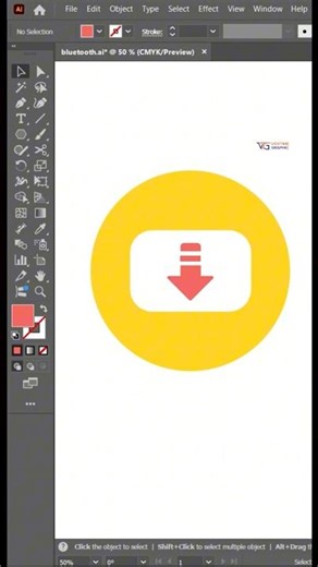 Adobe Illustrator Tutorial for Beginners | Create Professional Vector Design Step by Step ✨