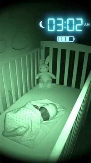 “When the Clock Forgot How Time Was Supposed to Work.”#AIHorrorShort #NurseryCam #TimeGlitch