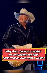 8.5K views · 520 reactions | Wow... Battling Muscular Dystrophy, Alan Jackson Took the Stage One Last Time — for Ozzy Osbourne . .He Couldn’t Stand Without a Walker… But Alan Jackson Still Sang for His Friend Ozzy .A Friendship That Beat Pain and Time .Even as muscular dystrophy weakened his legs, Alan Jackson refused to quit.  His final wish? To honor Ozzy Osbourne, raise hope for patients, and sing one last time — no matter the pain.  | Bass & Beat | Facebook