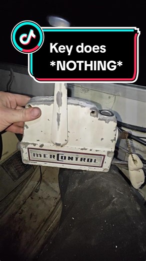 Turning the key did nothing so let's dig into the controls and see what's happening! #budgetbuild #revival #2strokelover #mercury #summerprep #fishingboat #mercurymarine #wiring #fyp #foryou
