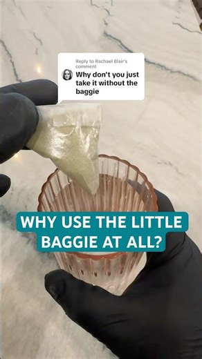 Why do people swallow these little baggies filled with powder?