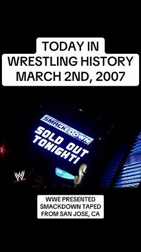 Wrestling History: March 2nd, 2007 SmackDown Highlights