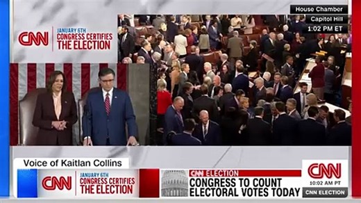 Congress certifies Trump’s 2024 election win - video Dailymotion