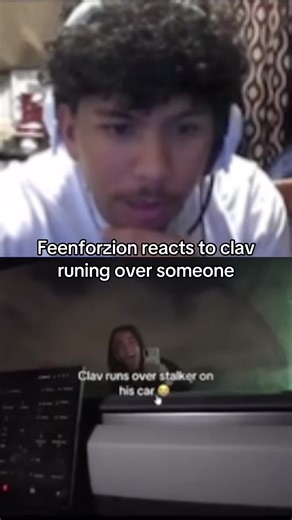 Twitch feenforzion #streamer #clav #clavicular #clip #reaction