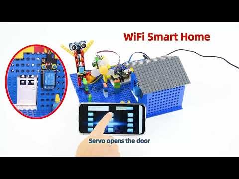 KEYESTUDIO ESP32 Basic Learning Kit Electronic Components Sensors