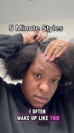 Jaime Wright | Curly Hair Educator | DOUBLE PUFFS: 5 Min Styles LIFE’S TOO SHORT FOR BAD HAIR DAYS Busy schedule? No problem! This double puff style is perfect for those... | Instagram