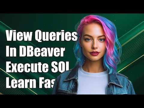 How to view queries executed internally from dbeaver