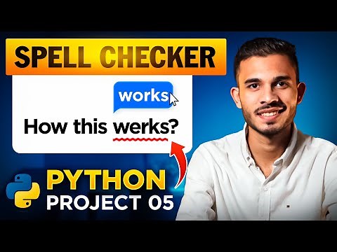 Turn Mistakes into Correct Words | Build a Spell checker app in Python