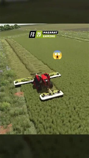 🤖 Autonomous Tractor Harvests Grass with Precision! 🌿 | Farming Simulator 25