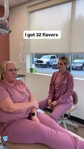 When patients ask us what flavor prophy paste we have 🍓🍫🫐 #32flavors #dentalmeme #pearlpdo #pediatricdentistry #dentaloffice | Pearl Pediatric Dentistry and Orthodontics