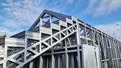 Lightweight steel thin-walled structures. Frames for warehouses,...