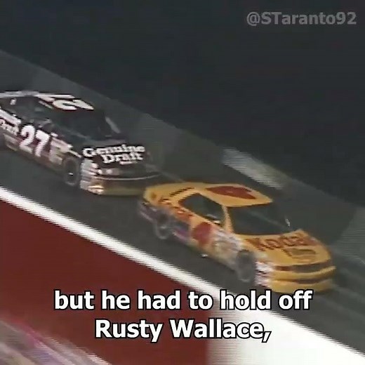 Ernie Irvan's first NASCAR Cup Series win at Bristol #NASCARThrowback