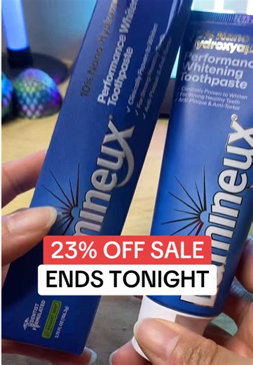 Lumineux 10% nano hydroxyapatite whitening toothpaste