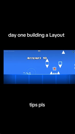 Geometry Dash Day One: Building a Level Layout