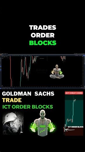 Smart Money Trades ICT Order Blocks (ICT Enigma) #innercircletrader #goldbach #icttrading