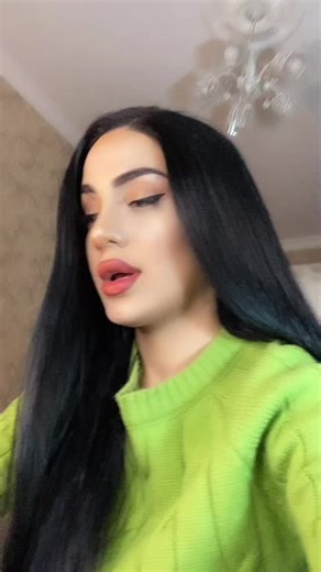 Expressive Hand Movements Indoor with Stylish Sweater