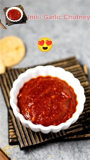 The Internet's Most Viral Chutney! 😱 Tamarind Garlic Chutney Recipe 🔥#viral #trending #tamarindch...