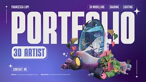 Portfolio 3D - Francesca Lupi
