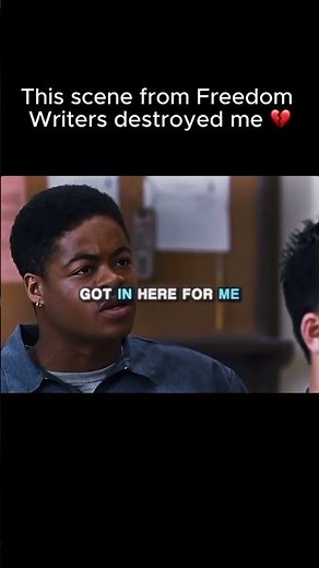 This scene from Freedom Writers destroyed me 💔 #shorts #emotional