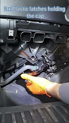 XC60 D4 Cabin Filter Replacement #shorts