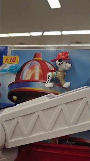 paw patrol rapid reload fire truck