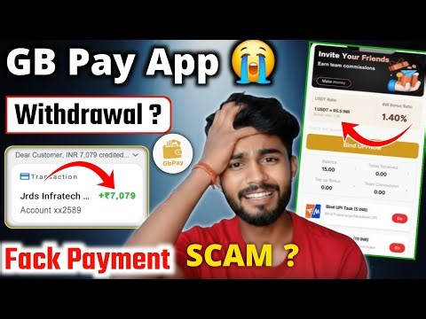 GB Pay App Withdrawal Scam? 😱 Paise Aayenge Ya Fas Gaye | Real Truth Hindi GB Pay App Real Ya Fake